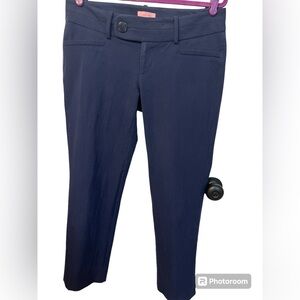 Lilly Pulitzer women’s vintage navy pants size 8.